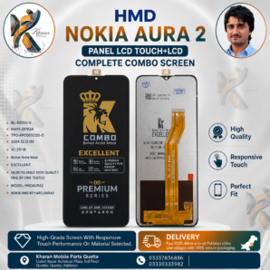 📱 HMD Nokia Aura 2 Panel LCD Touch + LCD Complete Combo Screen