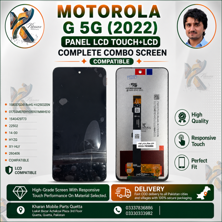 Motorola G 5G (2022) LCD Display Touch Screen Combo Compatible Replacement | HS-MX | HYZG