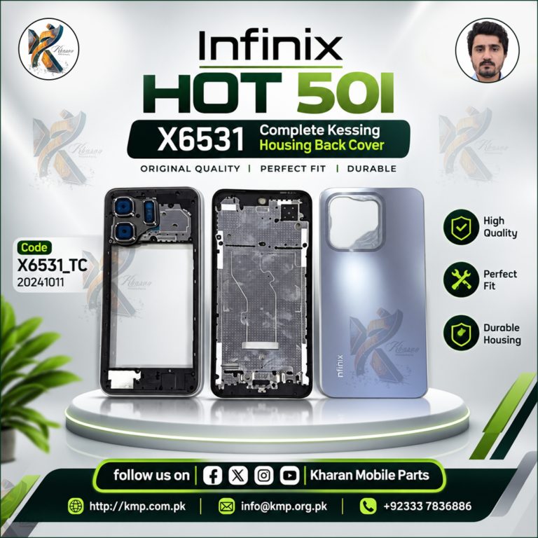 Infinix X6531 Hot 50i Complete Kessing Housing Back Cover Replacement | Compatible Housing